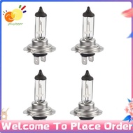 4Pcs Car Fog H7 Halogen Bulbs Warm Yellow Light 2400-2500K 55W Auto Accessories General Headlights B