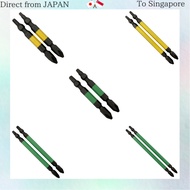 ANEX Color Bit, Square & Phillips Double-Ended Combination, #2 & Phillips x 110, Set of 2, ACS2-2011