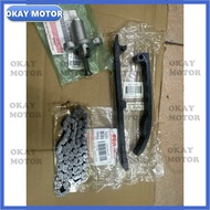 Suzuki FX110 GSX110 TIMING chain KIT set timing gear CHIAN TENSIONER GUIDE TENSIONER SHAFT rantai ke