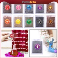 [PETSOLA] Tie Dye Pigment Powder  Dye Refill Permanent Cold Water Dye Textile Clothes Dyes for Kids 