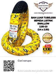 BAN LUAR. SWALLOW SEPEDA LISTRIK 14x250 SC 114 TUBELESS