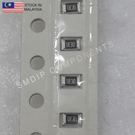 10PCS Taiwan-Grade 1.3R ±1%, 0805 SMD Resistor (1R30)