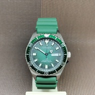 Citizen Promaster Marine NY0121-09X Green Analog Rubber Automatic Men's Watch