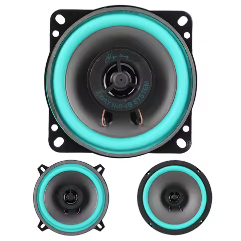 4/5/6.5 Inch Universal Car Speaker 12V HiFi Coaxial Subwoofer Sensitivity 92dB Car Audio Music Stere