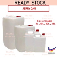 HDPE Water Jerry Can Oil Can Container 5L / 10L / 20L / 25L Oil Jerry Can Bekas Air Bekas Minyak
