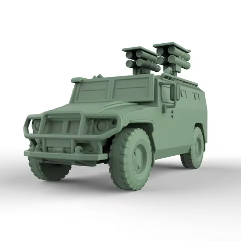SSMODEL SS385 1/48 1/87 1/160 1/220 Military Model Kit Russia 9P163-3 Kornet-Em Armoured Vehicle