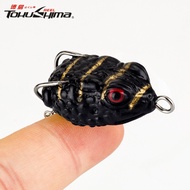 2.5cm/3.4g Mini Frog Casting Lure Ikan Gewang Memancing Haruan Tiruan Umpan Sequin Katak Casting Sof