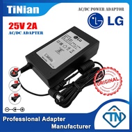 25V 2A AC/DC Adapter DA-50F25 DA-50G25 for LG LAS751M LAS851M LAS855M SN6Y Wireless Sound Bar Power 