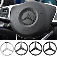 52/58mm ABS Car Steering Wheel Emblem with Pins Accessories for Mercedes Benz W166 W212 W213 W246 W1