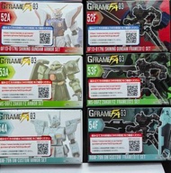 G FRAME FA 03 shining gundam Zaku II GM custom,  6 盒