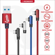 Kabel Data Lamigo KC88 Gaming Fast Charging iphone Lightning android Type C Micro USB kabel cas charger HP
