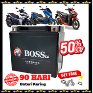 BOSSKU YTZ7S MOTOR BATTERY YTZ7 YTZ7V (YT6B YTZ6V) RS150 RSX CBR150 NVX 155 V2 ADV 150 N-MAX
