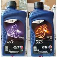 ELF Engine Motor Oil 15w50 20w50 15w-50 20w-50 1 Liter Engine Oil Ready Stock