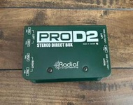 九成新Radial DI ProD2 被動式 DI (賣5200) 