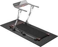 WERCHO Exercise Equipment Mat 24"x68"/ 30"x60"/ 36"x78"/ 36"x96" Treadmill Mat Exercise Bike Mat for