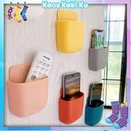 3K 536 Multi-Purpose Hanging Wall Shelf Remote Control Mobile Phone Storage Box
