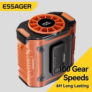 Essager 4000mAh portable fan waist clip fan with 100 speed adjustable hanging waist fan