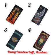 Bandana Buff Headbuff Scarf Sarung Kepala Harley Davidson