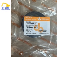 DX140W excavator seal size 46x65x21