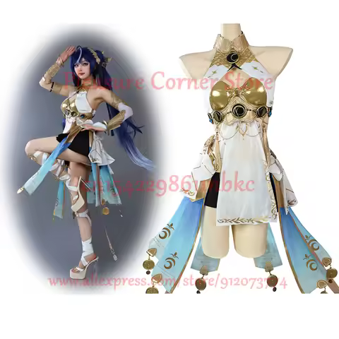 New Version Wuthering Waves IUNO Cosplay Costume Full Set Wig Dress Outfit Uniform Iuno Cosplay Role