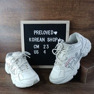 Preloved FiLA Rubber shoes for women E1526