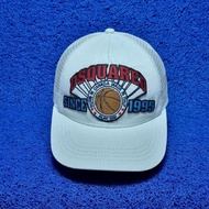 Dsquared2 white net hat