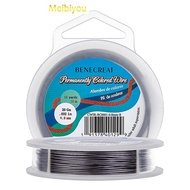 1roll 20Gauge(0.8mm) Tarnish Resistant Gunmetal Wire Jewellery Making Copper Wire 10M/11yard