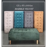 Dining Chair/Ottoman Marble velvet /Bench Stool/Kerusi Makan/Attic Furniture