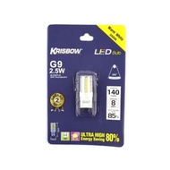 Krisbow G9 2.5w 3000k Led Bulb - Warm White