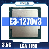 V3ซีรีส์ Intel Xeon ของแท้ E3 1270 V3โพรเซสเซอร์ E3 1270V 3 CPU 3.5Ghz LGA1150 8MB Quad Core SR151สนับสนุนเมนบอร์ด H81