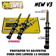 100% ORIGINAL PROTAPER FORK LAY PRO V3 adjustable y15 y16 LC135 4S LCV1ES LC5S LCV8 NVX155 RS150 RSX