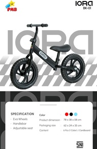 Sepeda Keseimbangan EXOTIC ET709 ET5511 ET-5511 ET-709 AVIATOR AT-7905 AT7905 Tricycle Anak (3 in 1)