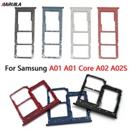 For Samsung A01 A01 Core A02 A02S SIM Card Tray Slot Holder Replacement Part