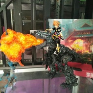 Flame burst Figure Diorama Effect