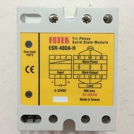 Original  Taiwan's  FOTEK solid state relay / thyristor module ESR-40DA-H