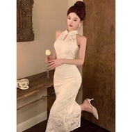 Sweet seductive lace cheongsam | 8686