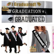 Sash Selempang Wisuda / Sarjana / Graduation Graduate Aneka Warna