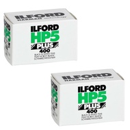 HP5 Plus Black and White Printer Film, 35 mm, ISO 400, 36 Poses 2-Pack