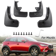 แผ่นบังโคลน Fengge1สำหรับ Mazda CX-3 2016 ~ 2019 CX3บังโคลนหน้าหลัง CX 3บังโคลนบังโคลนกันชนอุปกรณ์ป้