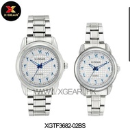 X-Gear Tawaf Anticlockwise Stainless Steel Waterproof Casual Couple Watch (Tulisan Arab-Jawi)