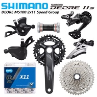 【fast delivery】 Shimano Deore M5100 11 Speed Groupset 1X11 2x11 Speed MTB FC-M5100 170 175 32T 36T C
