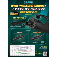 EXHAUST RACING BACK PRESSURE BP KZR PCO Y15ZR V1 V2 LC135 LC13NEW LC135 V8FI CUTTING STD BACKPRESSUR