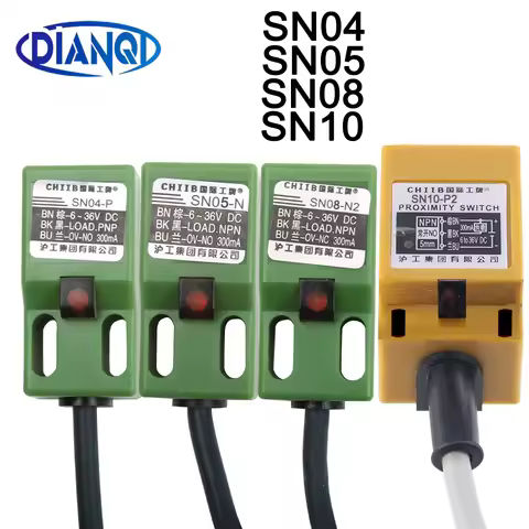 detection Approach On-Off Inductive Proximity sensor switch for metal inspection SN04-N2 P2 Y2 D2 NP