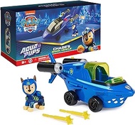 Paw Patrol Aqua Pups, Chase Transforming Shark Vehicle with Collectible Action Figure, Kids Toys for Ages 3 and up