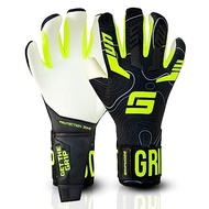 GRIPMODE Ultra Hybrid Goalkeeper Gloves Adult and Child with Griptec® Latex Lining I Suitable in All