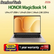 HONOR MagicBook 14 2026 / Ultra X7-358H / Ultra5-336H | 14inch 2.8K 120Hz HONOR Laptop