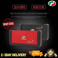 AMAZING PERODUA CAR MUITI FUNCTION LEATHER STORAGE BOX BAG POCKET PHONE HOLDER ALZA AXIA VIVA BEZZA 