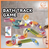 Baby Bath Toy Water Slide Track Wall Suction Baby Bath Toys Kids Bath Toys Baby Mainan Budak Mandi