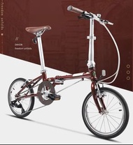 DAHON  D5 HAC635復古單車大行摺疊單車16吋5變速，免費送貨，貨到收費