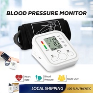 Blood Pressure Monitor Automatic Digital LCD Monitor Arm Blood Pressure Monitor BP Cuff Measuring【3 